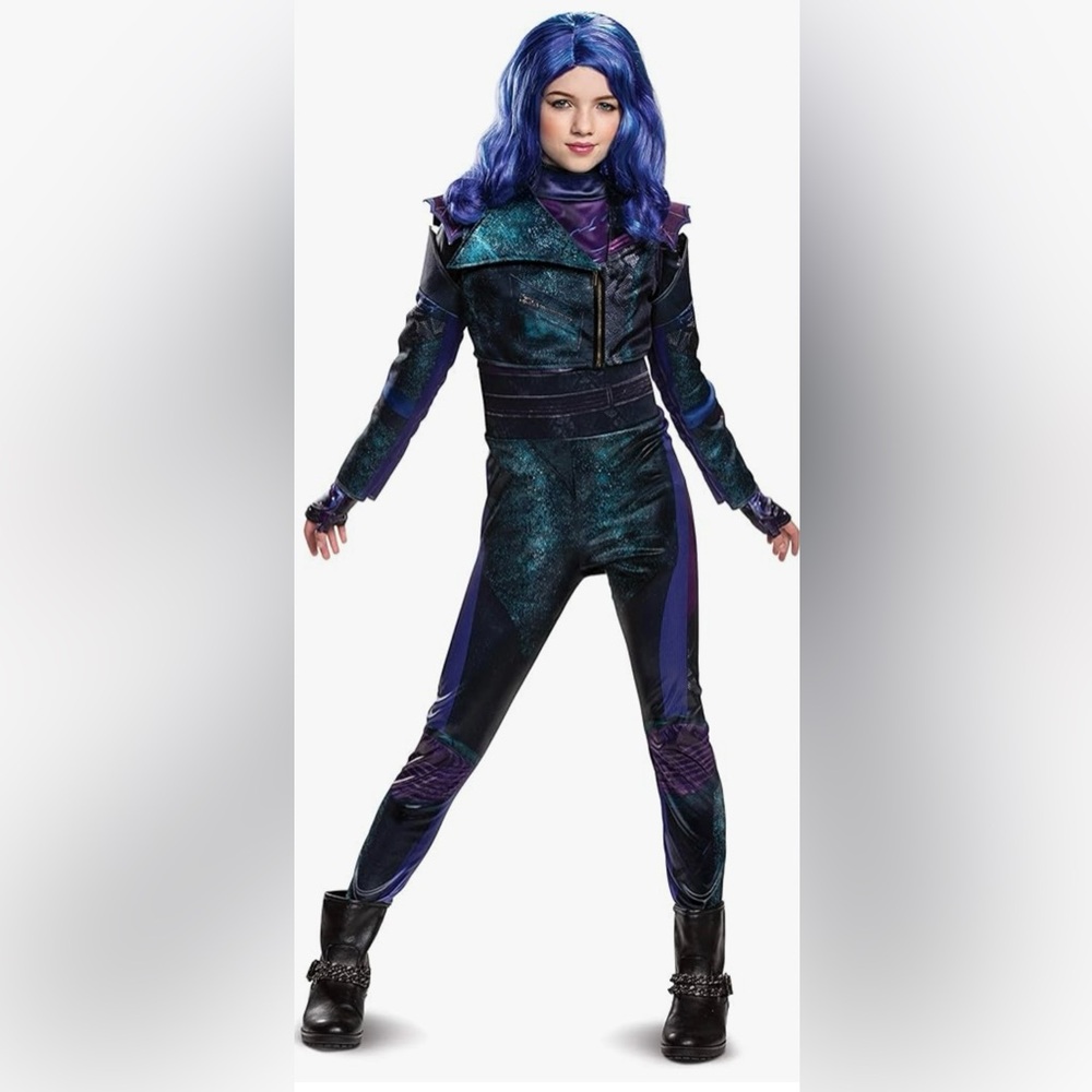 Disney Mal Descendants 3 Deluxe Girls' Costume size 10-12